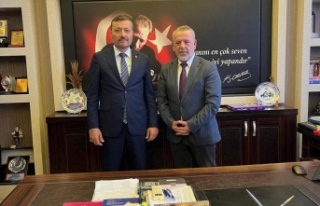 Hacısalihoğlu, Başkan Bulut’u ziyaret etti