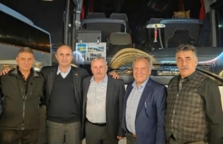 İYİ Partililer Ankara Yolunda