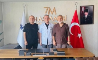 Başhekim Dr memiş‘i ziyaret.