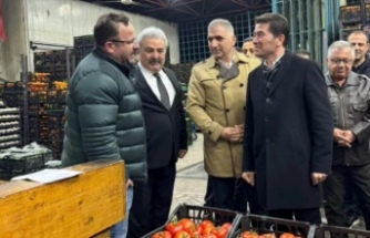 Başkan Batmaz Başkan Şılbır’ı ziyaret etti.