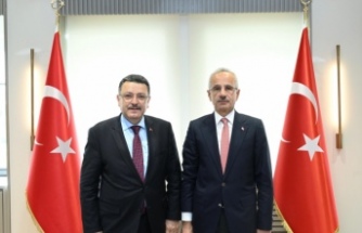 Başkan Av.Genç Bakan Uraloğlu’nu ziyaret etti.