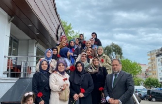 Türk Diyanet Vakıf-Sen Trabzon Şube Başkanı Mehmet Odabaşı anneler günü dolayısıyla sendikaya üye annelerle kahvaltıda bir araya geldi.