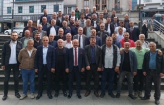 Trabzon'da şoför esnafından Başkan Ahmet Metin Genç'e destek!
