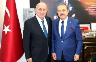 Başkan erdem başkan Koçal ziyaret etti