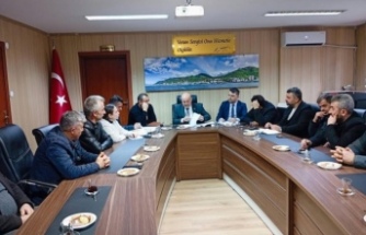 Başkan Keleş muhtarlarla bir araya geldi.