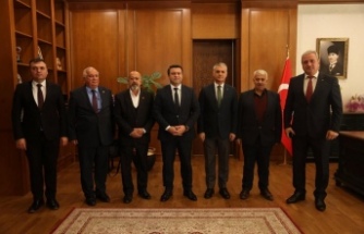 Kaymakam Ocak’ı ziyaret