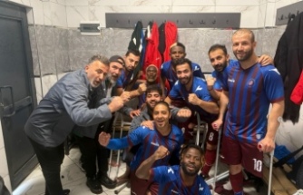 TRABZON EKİBİNİN SAHASINDA BİLEĞİ BÜKÜLMÜYOR