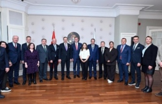 Türk - Alman Ticaret ve Sanayi Odası yönetimi Ankara'da temaslarda bulundu