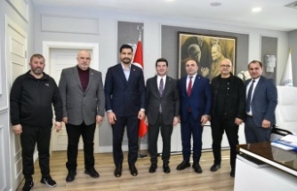 Başkan Akgül Başkan Kaya’yı ziyaret etti