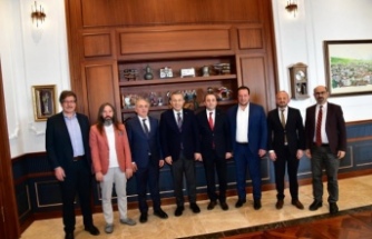 Başkan Çavga vali Şahin’i ziyaret etti.