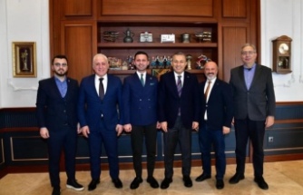 TEV’den vali Şahin’i ziyaret