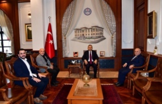 Başkan atmaca Vali Şahin’i ziyaret etti