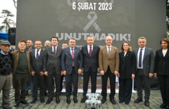 DEPREMDE CAN VEREN VATANDAŞLAR TRABZON'DA ANILDI