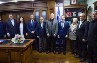 Vergi Dairesi heyetinden TESOB’a ziyaret