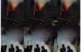 Maçka’da yangın 1. ölü.