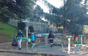 ORTAHİSAR BELEDİYESİ’NDEN PARK VE BAHÇELERE BAHAR DOKUNUŞU