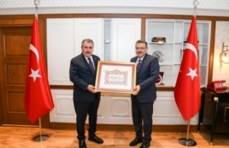 BBP GENEL BAŞKANI DESTİCİ’DEN BAŞKAN GENÇ’E ZİYARET