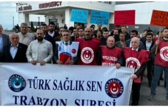 Acil Servis çalışanlarına saldırıya tepki