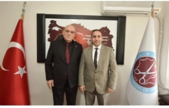 Başka kara Başkan varol’u ziyaret etti.