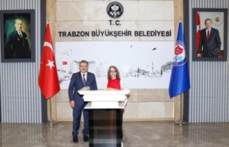 Başkan Ahmet Metin Genç ziyaret