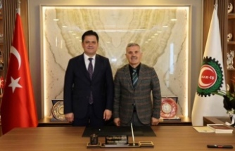 Başkan Dr Hisoğlu Başkan erbaşaran’ı ziyaret etti.