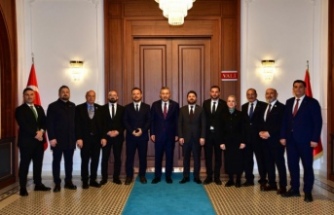 Başkan kalkışım vali Şahin’i ziyaret etti