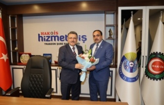 BAŞKAN GENÇ’TEN HİZMET-İŞ'E ZİYARET