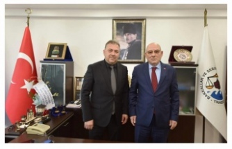 Başkan Kara, Başkan Baş'ı ziyaret etti