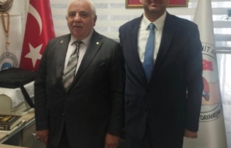 Başkan Sivrikaya, Başkan İşler'i ziyaret etti