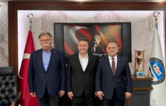 Başkanlar Başkan Dilli‘ye ''Hayırlı olsun''