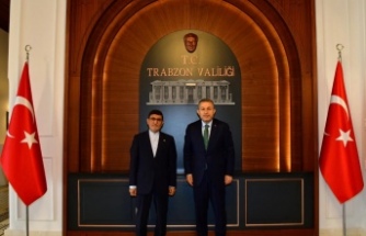 Başkonsolos Muhabbeti, Vali Şahin’i ziyaret etti