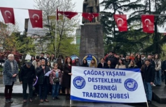 Çağdaş yaşamı destekleme derneği Atatürk alanında