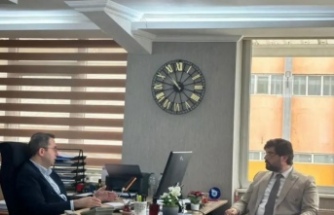 İlçe başkanı Av.Yetim geri gelmez’i ziyaret etti.