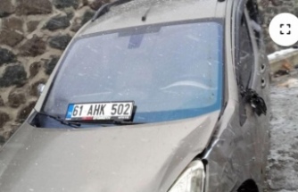 Kar Yağışı Düzköy’de Kazaya Yol Açtı: Maddi Hasar Büyük