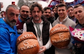 Trabzonspor’a coşkulu uğurlama