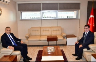 Vali Şahin, Başsavcı Yalçın’ı ziyaret etti