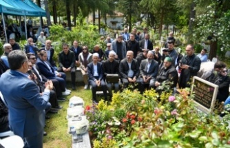 İBRAHİM USTA'YI ANMA TÖRENİNDE KONUŞAN BAŞKAN GENÇ: