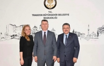 Başkan altaş Başkan genç’i ziyaret etti.