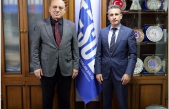Defterdar Yaşar Başkan Kara’yı ziyaret etti.