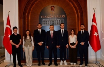 Genç Hukukçular Vali Şahin’i ziyaret ettiler