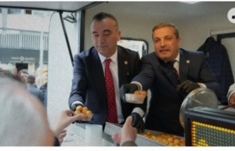 İYİ’ler yağmurun azizligine uğradılar.