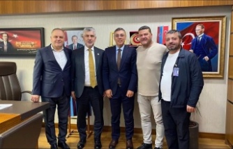 Milletvekili Büyükaydın’ı ziyaret