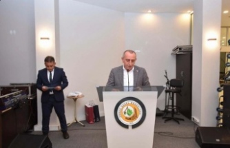 Orman Bölge Müdürü Emin Yılmaz’a veda yemeği.