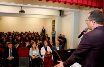 BAŞKAN EKİM, DÜNYA ÇEVRE GÜNÜ’NDE ÖĞRENCİLERLE BULUŞTU