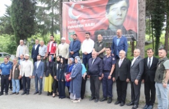 ARSİN IŞIKLI VE MAÇKA GÜRGEN AĞAÇ'TA ŞEHİTLERİMİZİ ANDIK