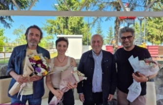 Başkan Çahit Erdem ağırladı.