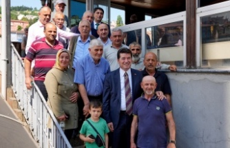 BAŞKAN KAYA, DEĞİRMENDERE’DE VATANDAŞLARLA BULUŞTU