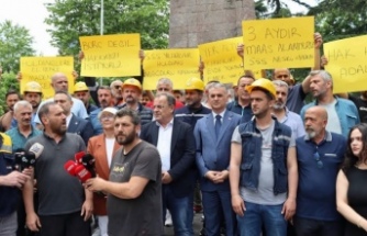 Başkanlar madenciliğine destek verdiler.