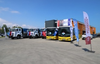 BÜYÜKŞEHİR FİLOSUNA 5 YENİ ARAÇ DAHİL EDİLDİ