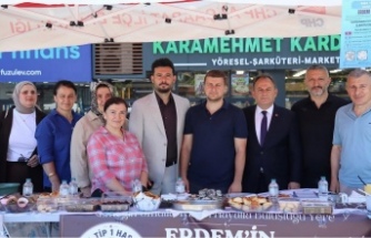 CHP’liler SMA Hastası Erdem Bebeğe Destek İçin Stant Açtılar